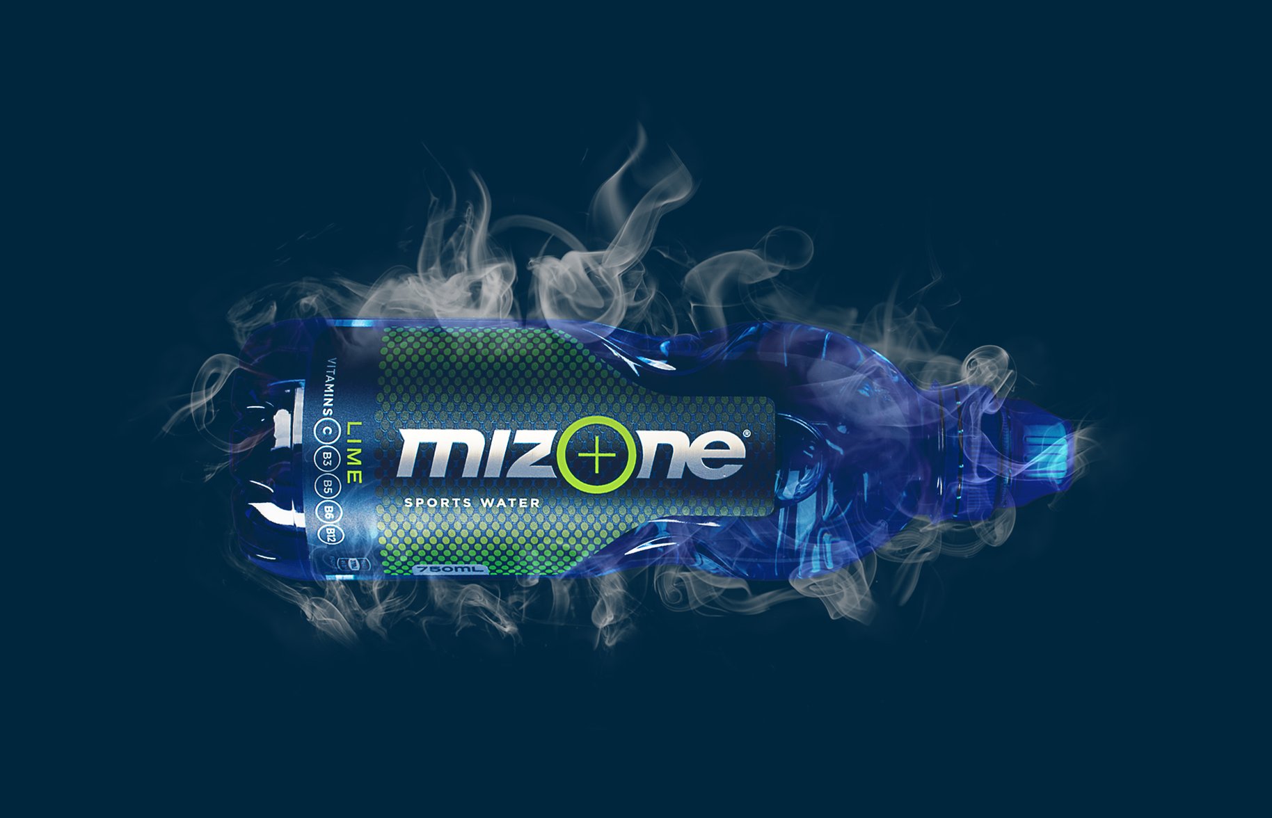 Mizone Front of Bottle