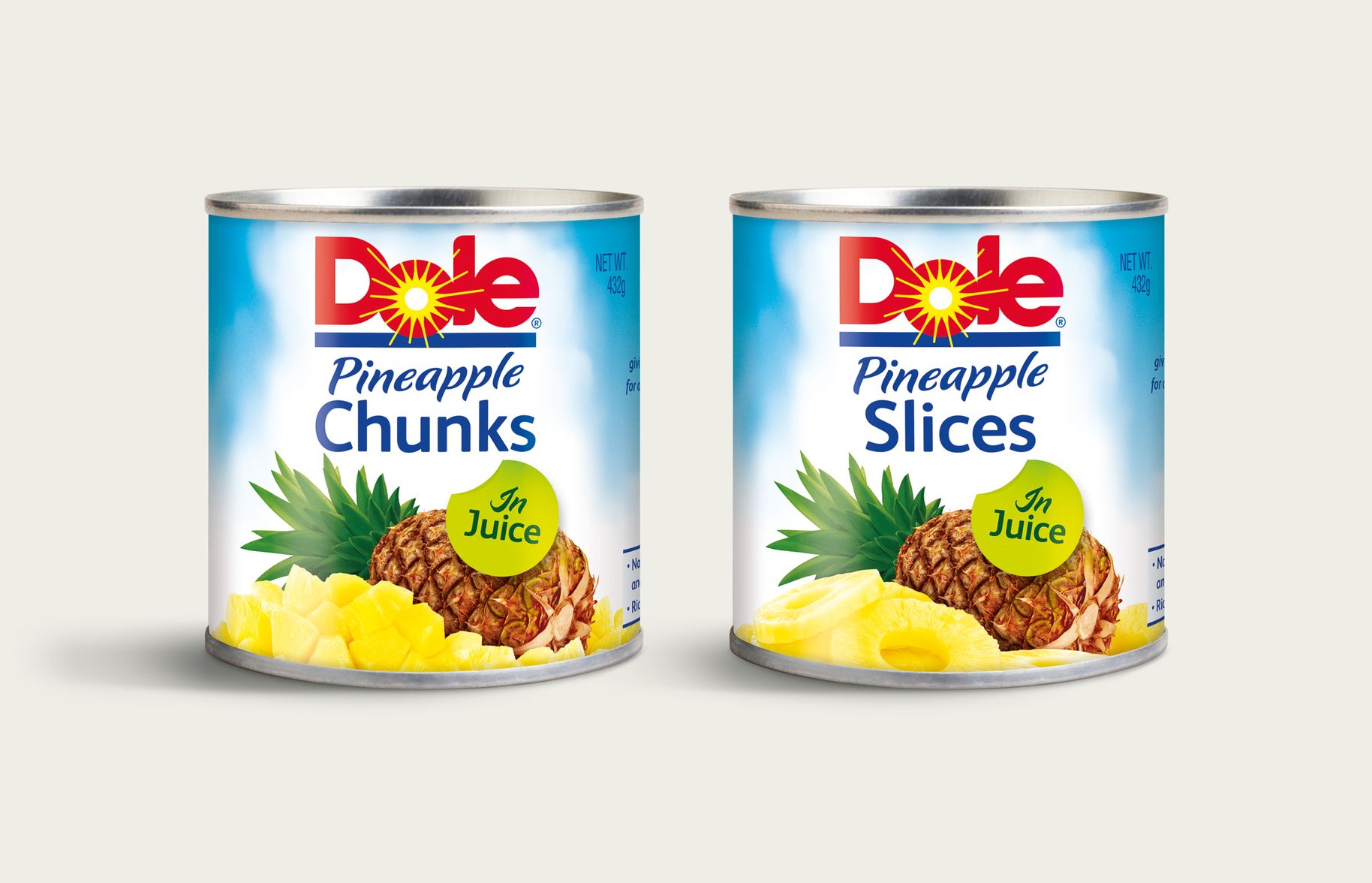 Dole Pineapple Packaging Design before