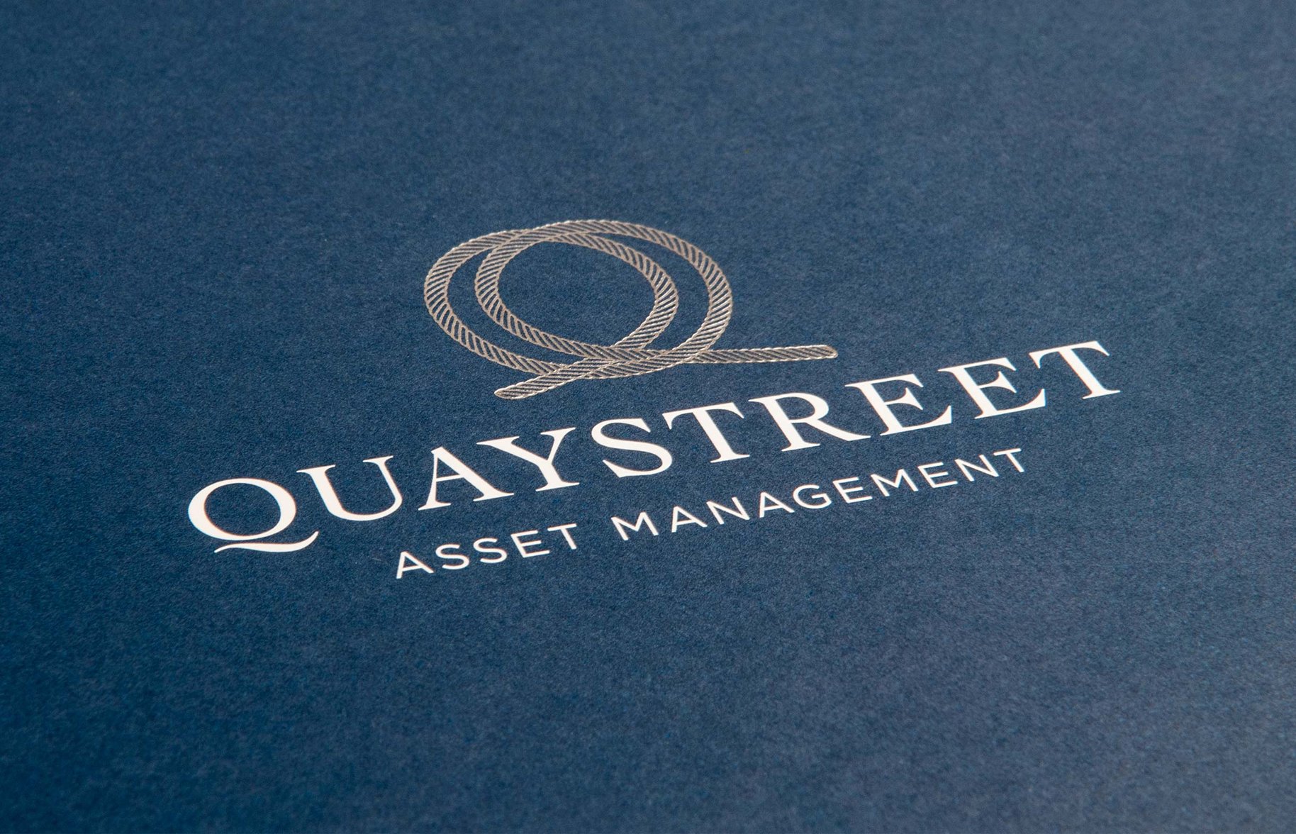 QuayStreet Brochure cover logo