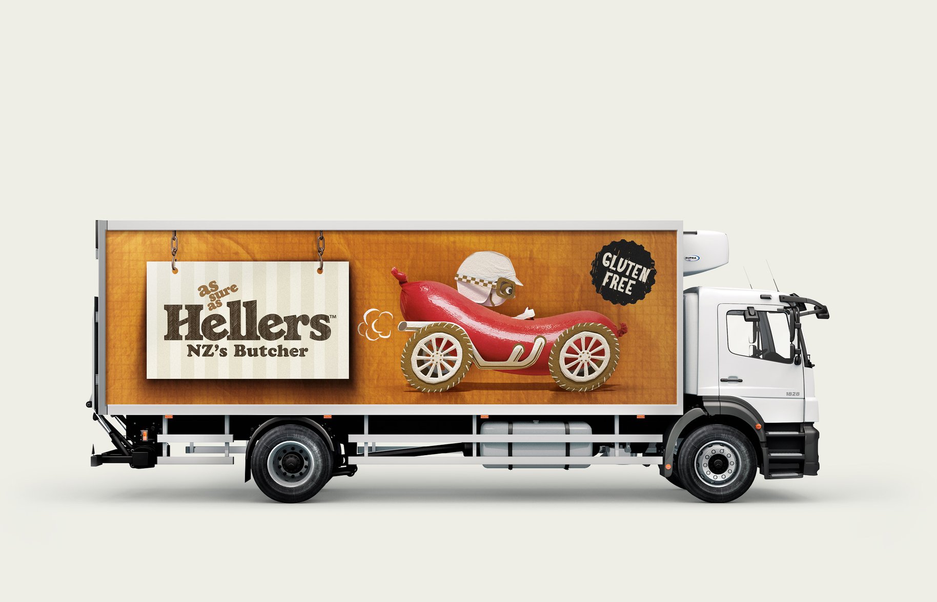Hellers Truck Brand Design 