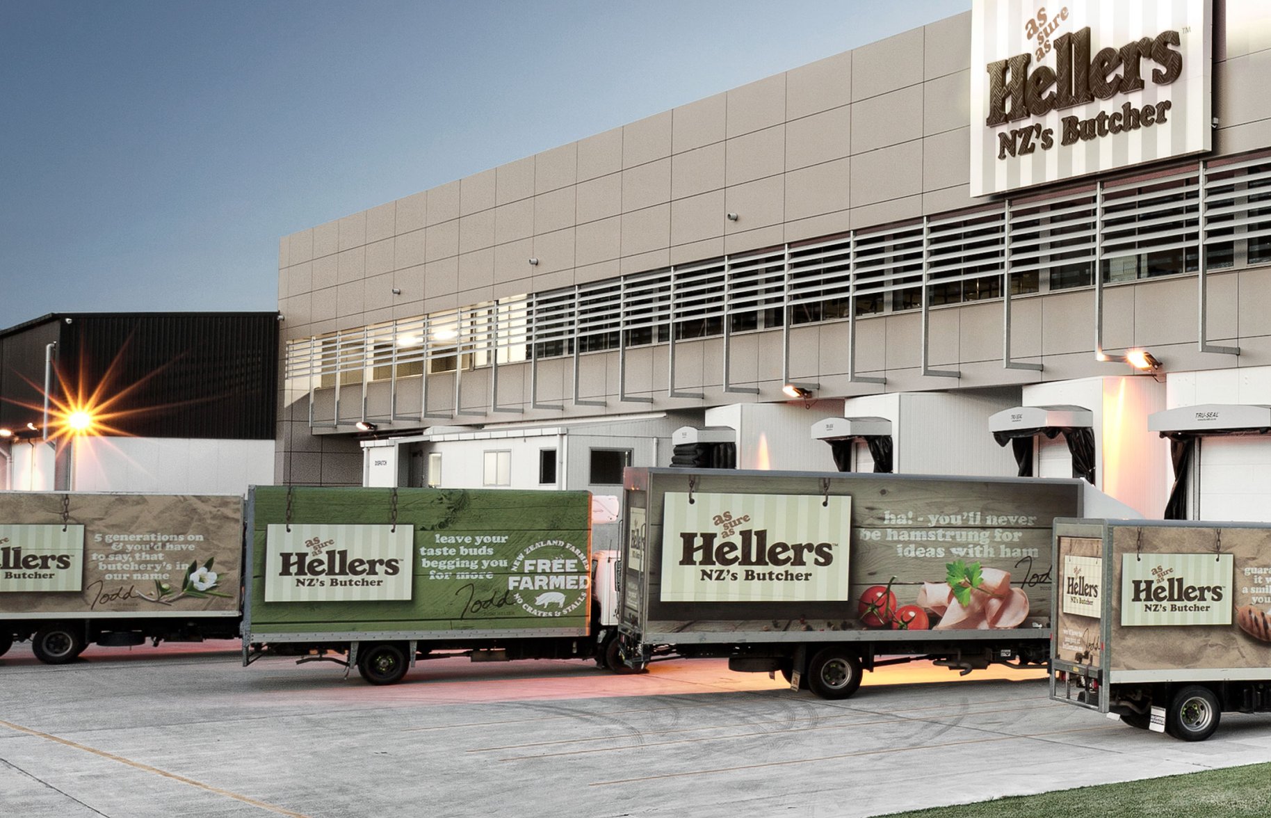 Hellers Truck Brand Design 