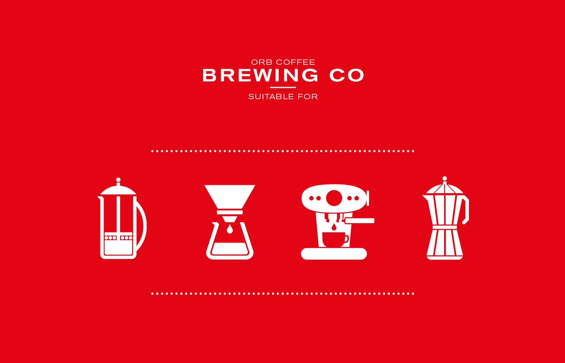 Orb Coffee brewing icons 