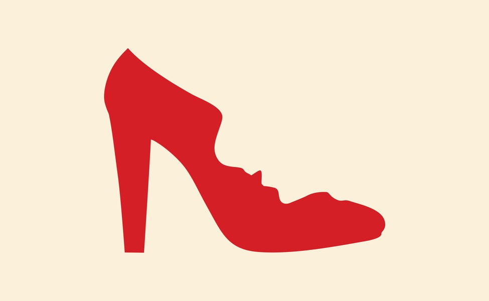 A Woman's Right To Shoes Film Illustration