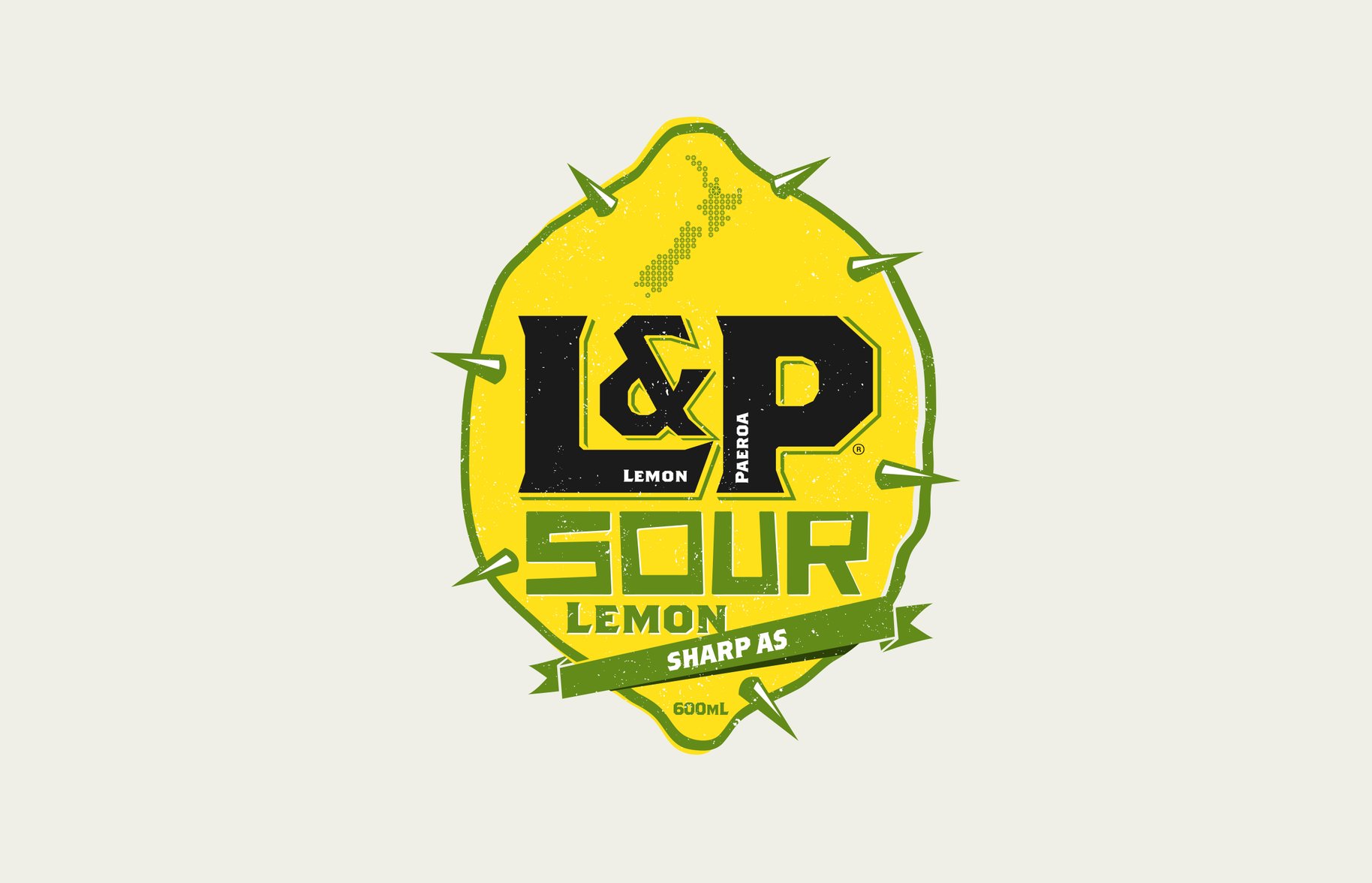 L&P special edition sour lemon spike graphic 