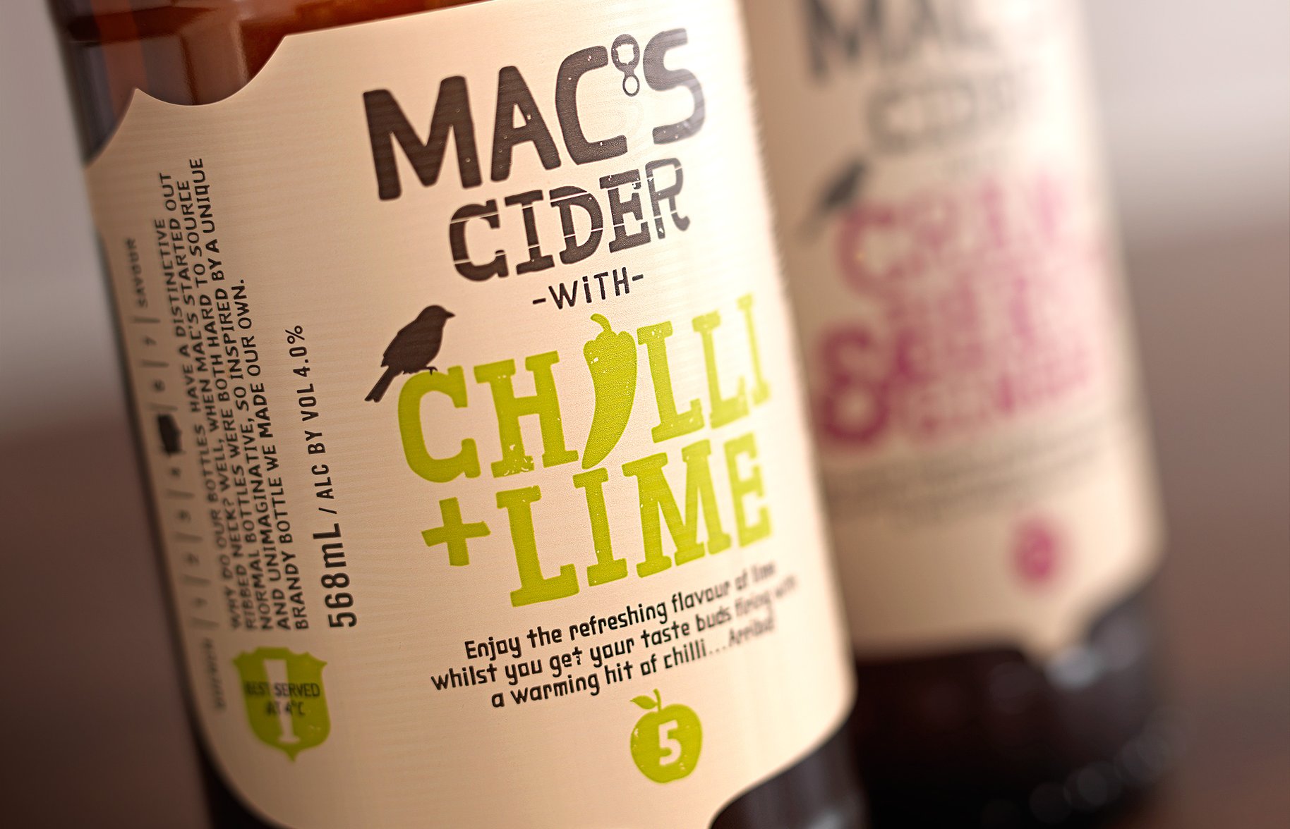 Macs Beer cider detail photography
