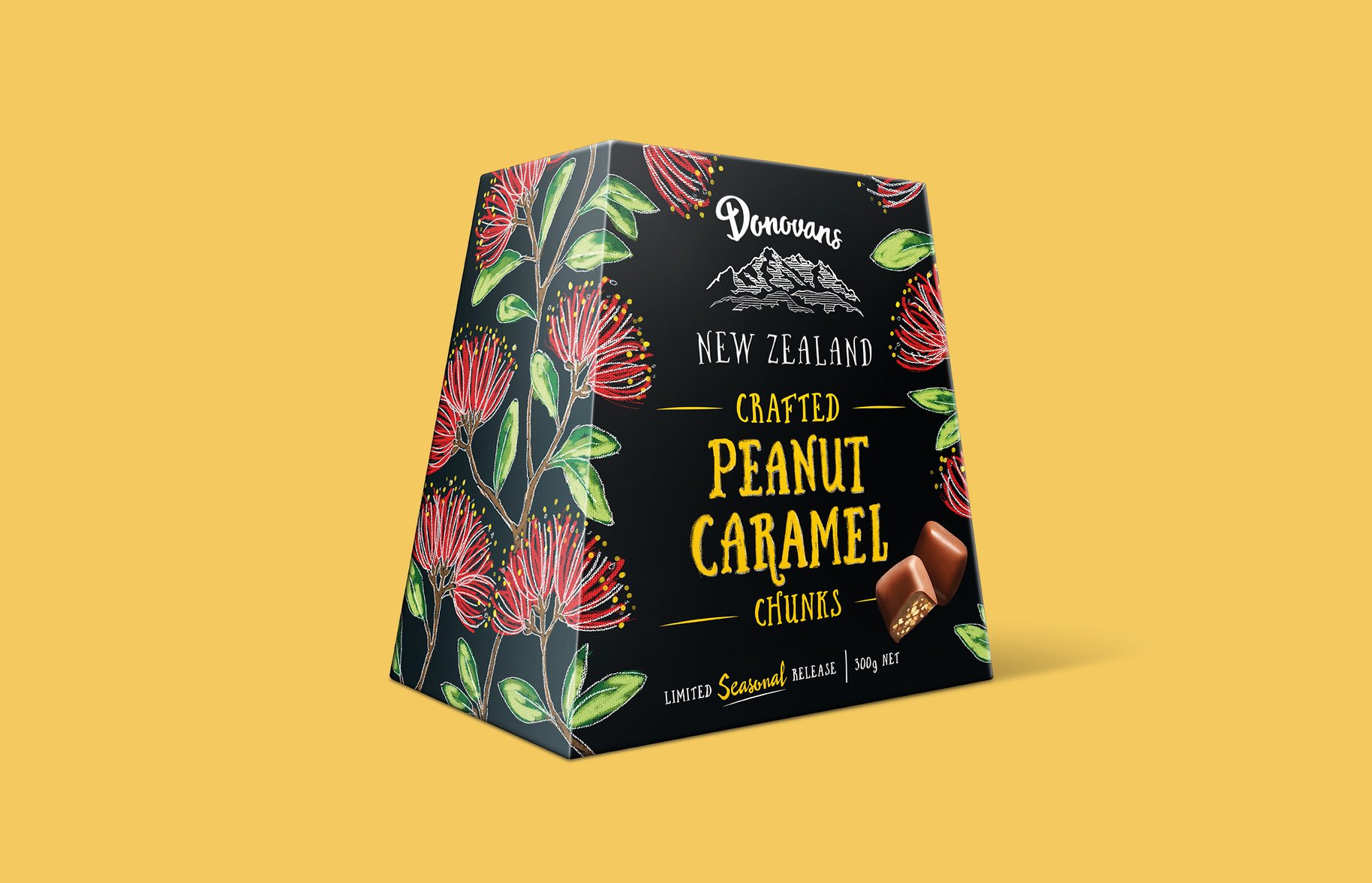 Donovans Chocolate seasonal release packaging