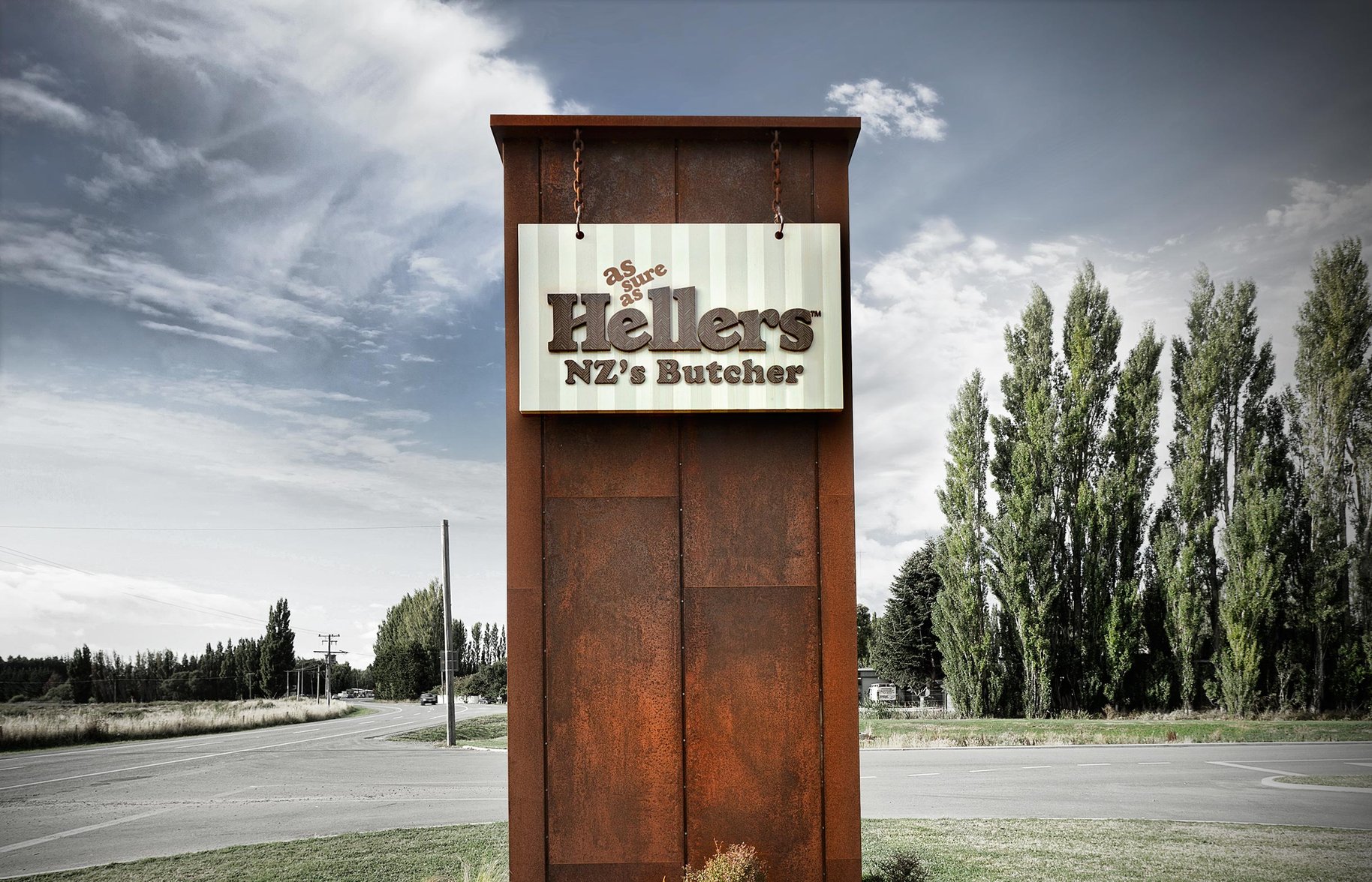 Hellers signage photography